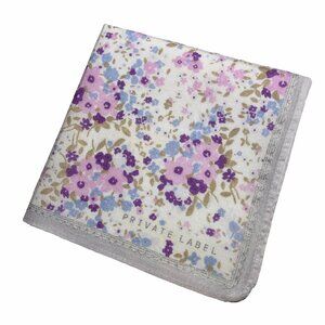 Vintage Private Label Floral Cotton Handkerchief Scarf